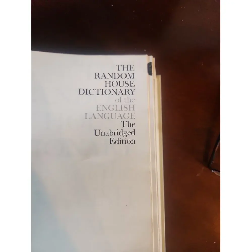 The Random House Dictionary of the English Language